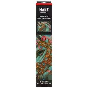 ISO Make Market Carousel Horse Diamond Art Kit